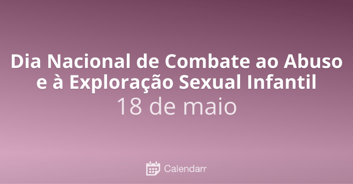 Ações educativas marcam dia de combate ao abuso e exploração sexual de crianças em Bálsamo