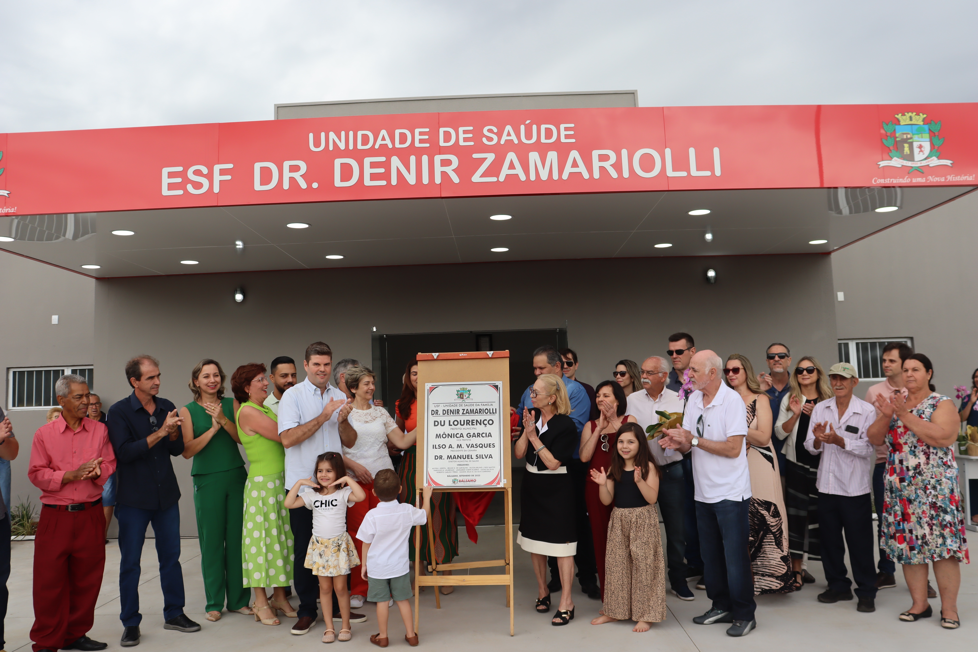 Governo de Bálsamo entrega nova unidade de saúde no Jardim Cristina