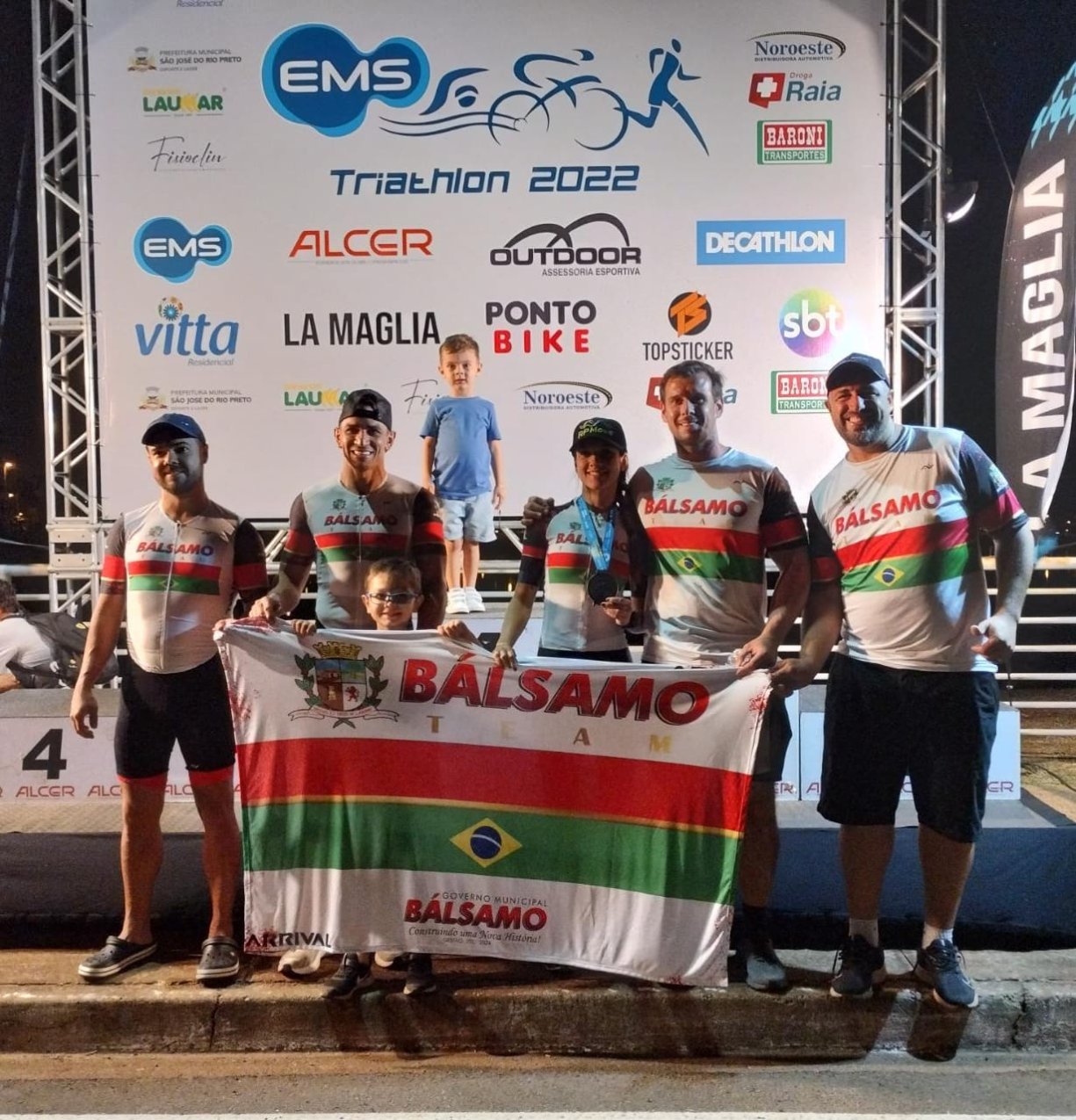 Atletas de Bálsamo se destacam no Sprint Triathlon 2022