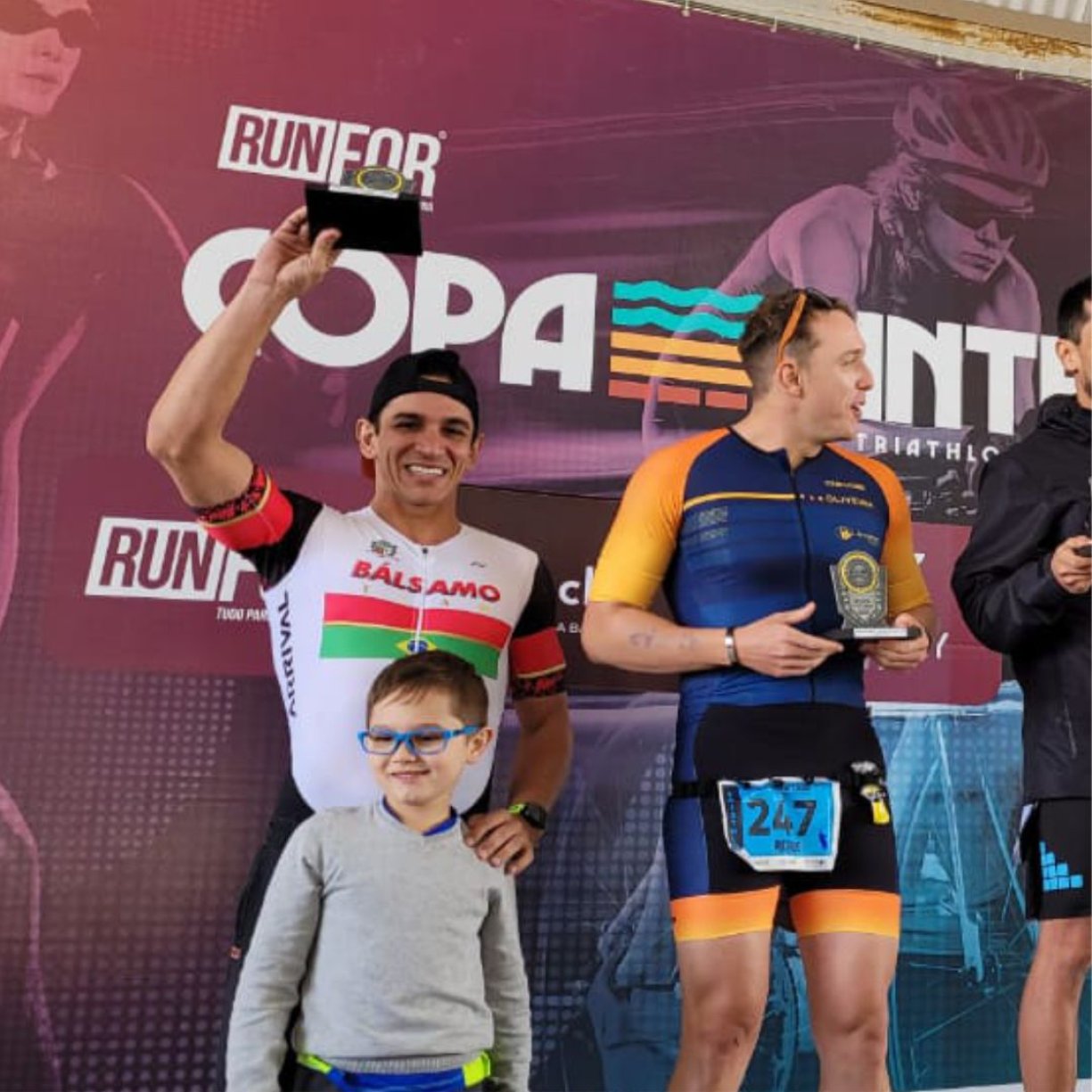 Eder Longo conquista 4º lugar no Triathlon da Copa Interior