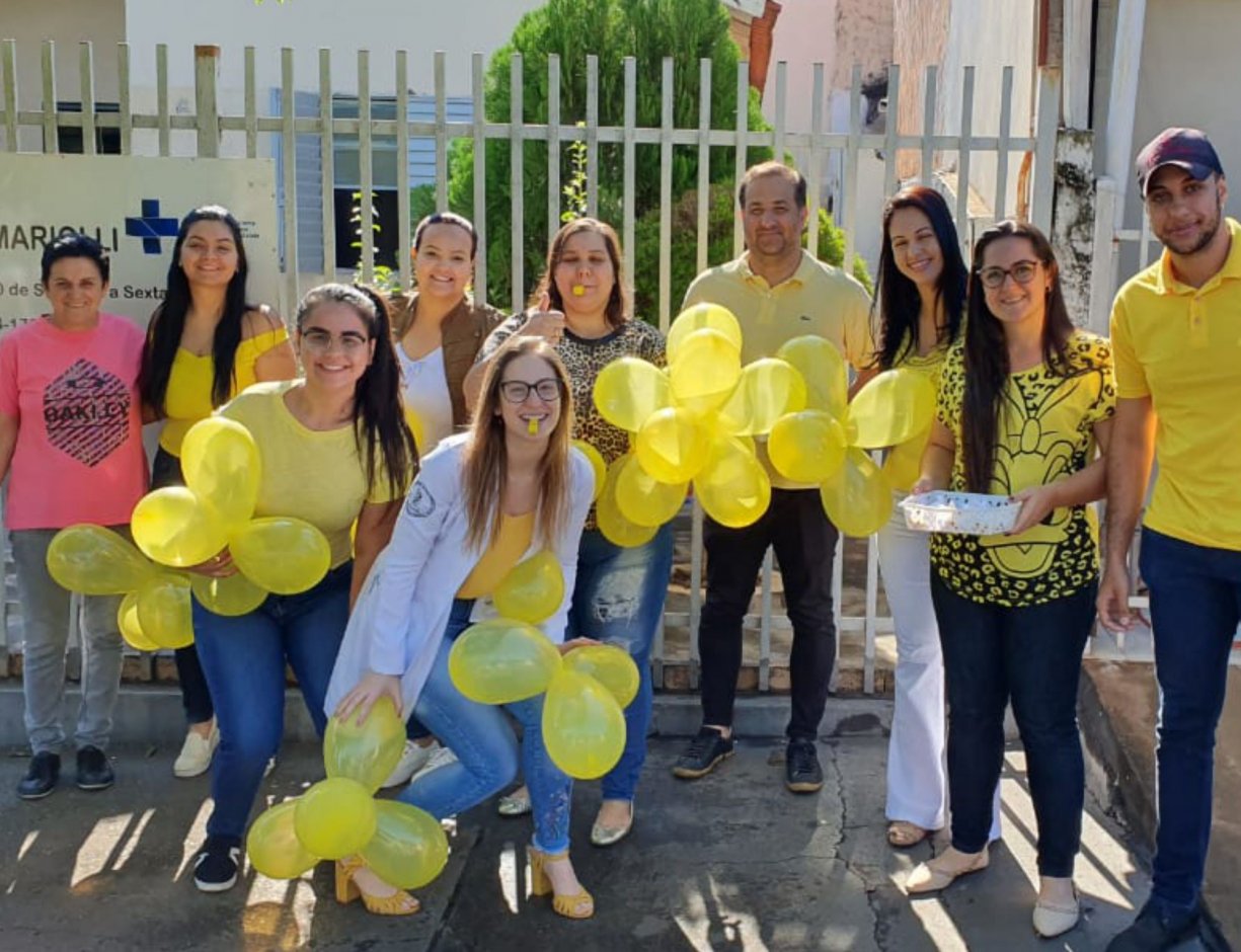 Saúde movimentou a cidade com Setembro Amarelo